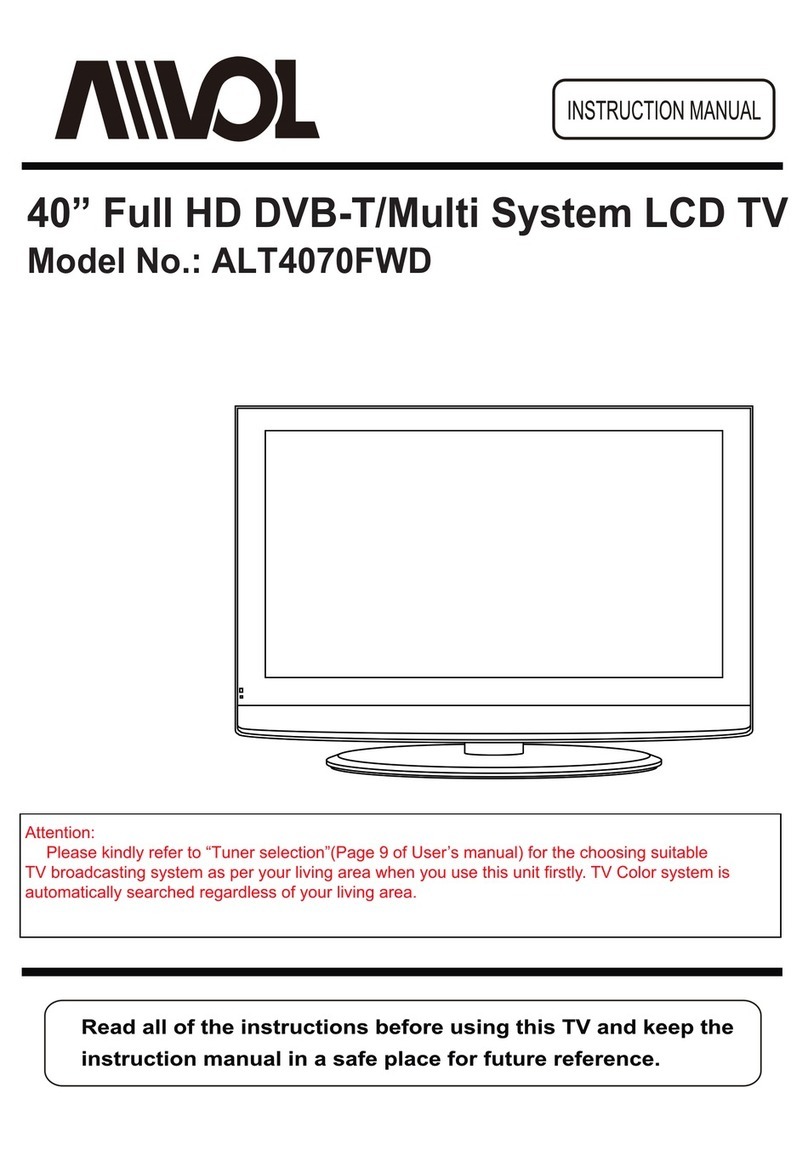 Avol alt4070fwd instruction manual