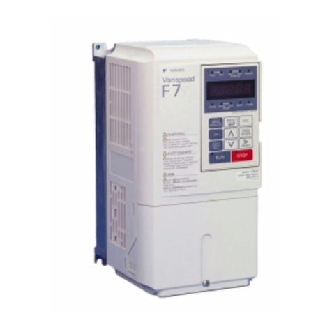 YASKAWA Varispeed f7 User manual