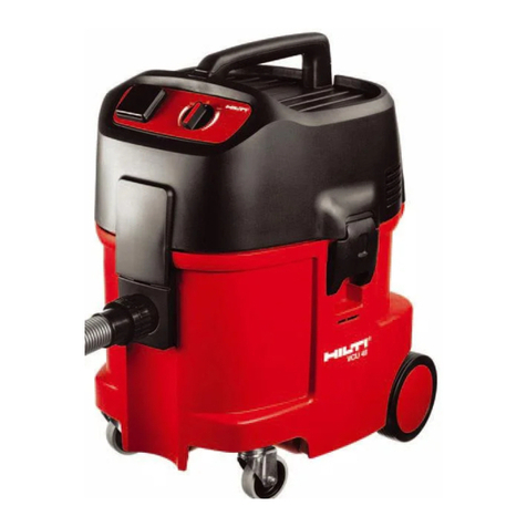 Hilti VCU 40 User manual
