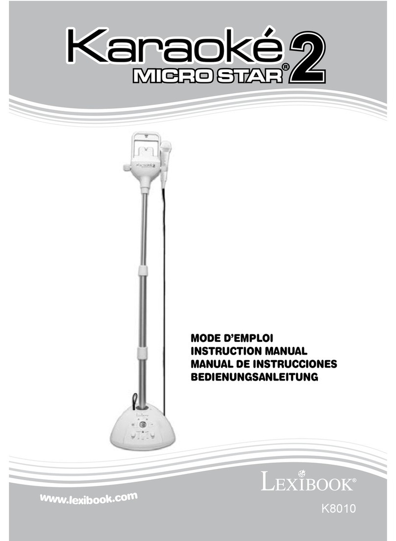 LEXIBOOK MICRO STAR 2 K8010 User manual LEXIBOOK MICRO STAR 2 K8010 User manual
