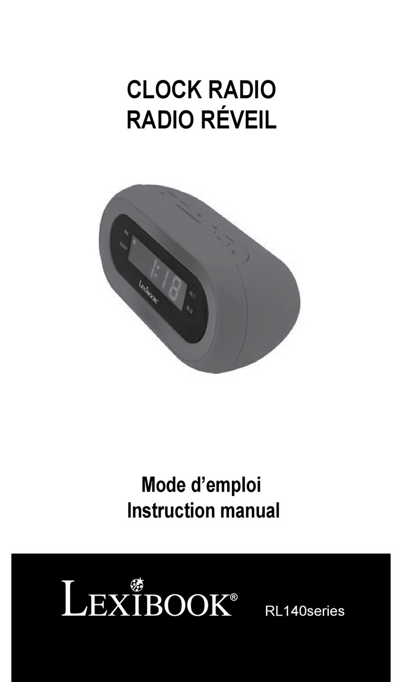 LEXIBOOK RL140 Series instruction manual