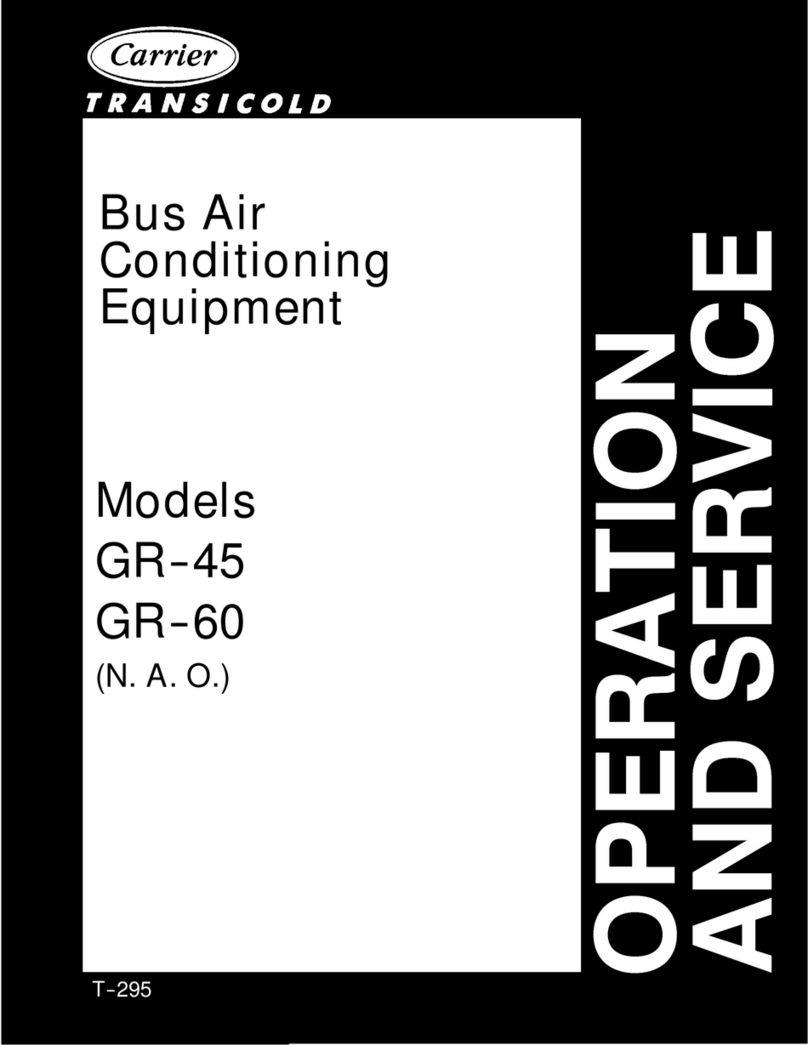 Carrier GR-45 Operation manual