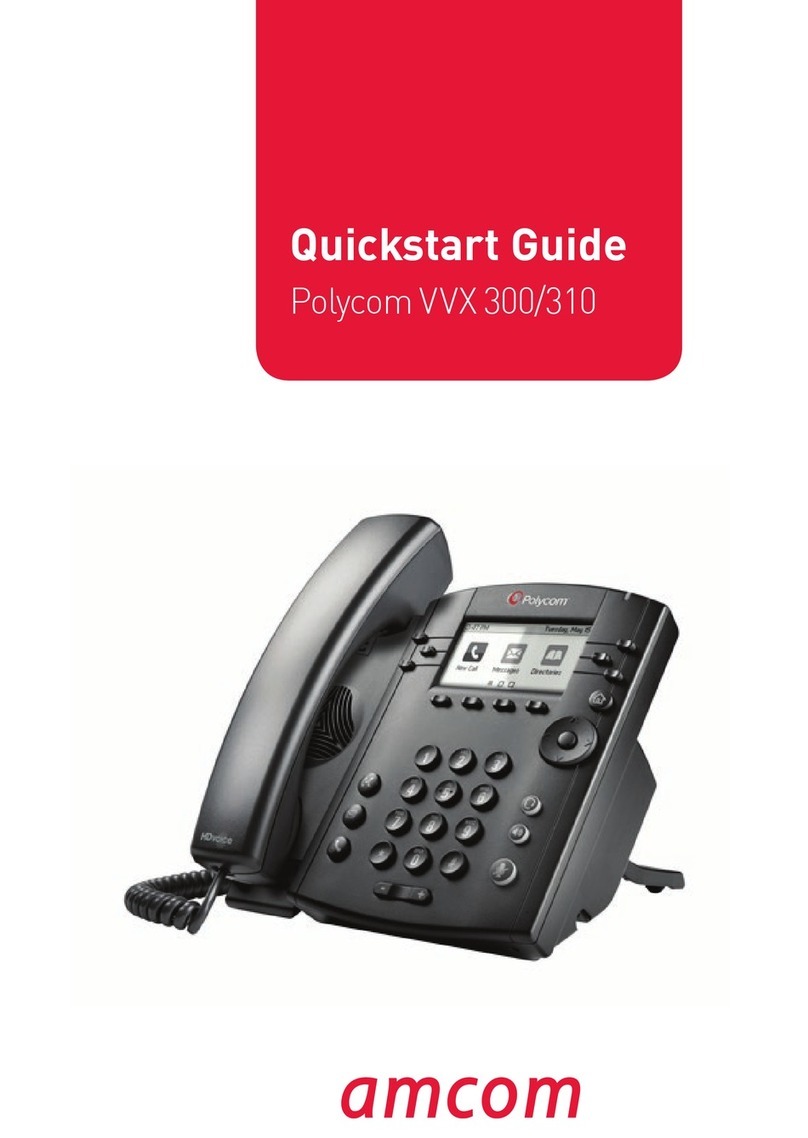 Polycom VVX 310 User manual