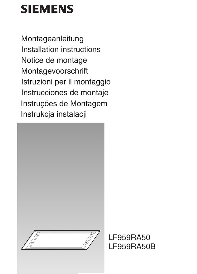 Siemens LF959RA50B User manual