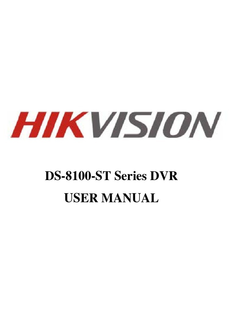HIK VISION DS-8100-ST Series user manual