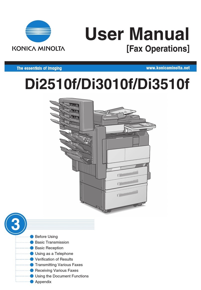 Konica Minolta Dialta Di3510f user manual