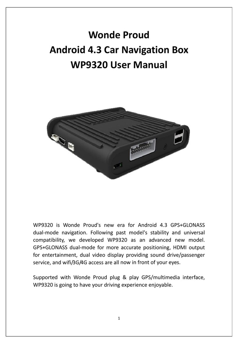 Wonde Proud WP9320 user manual