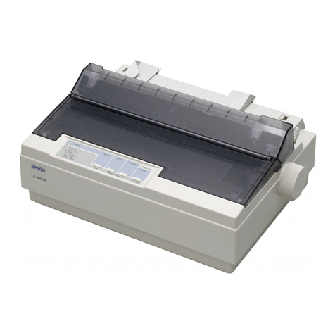 Epson LX-300+II RTP User manual