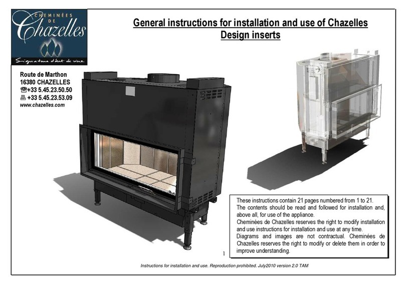 chazelles D1000 EPI General instructions