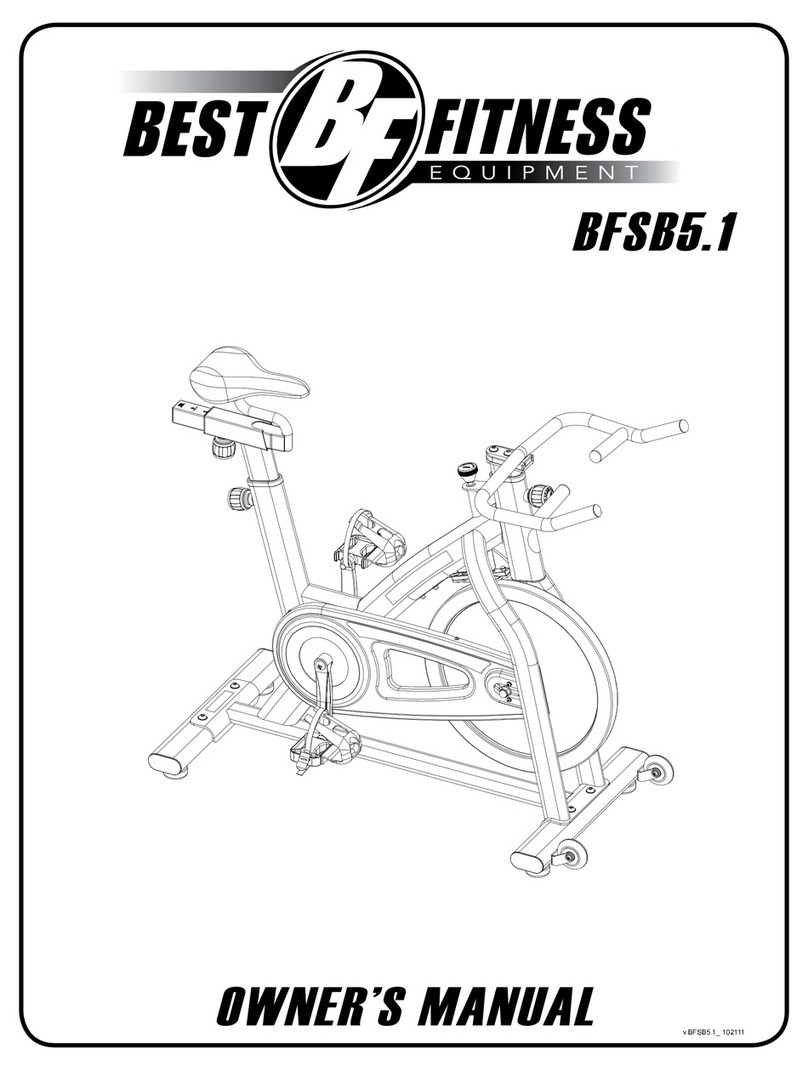 Best Fitness BFSB5.1 owner's manual