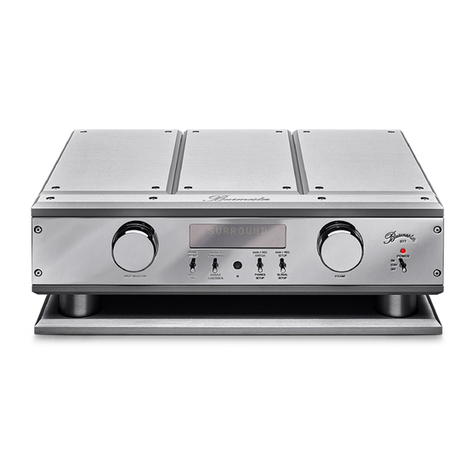 Burmester 077 owner's manual