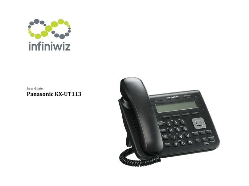 Panasonic KX-UT113 user guide