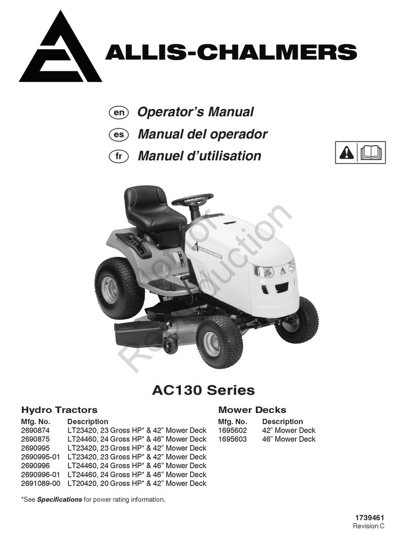 Allis-Chalmers ac130 series User manual