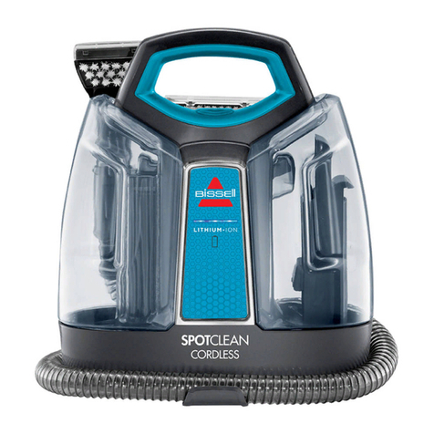 Bissell SPOTCLEAN CORDLESS 1570 series user guide