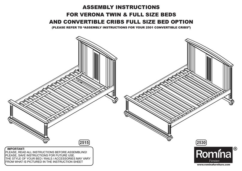 Romina 2515 Assembly instructions