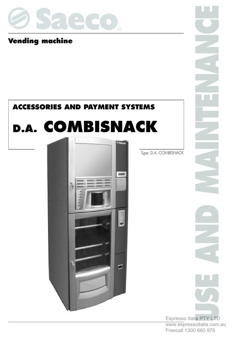 Saeco D.A. COMBISNACK User guide