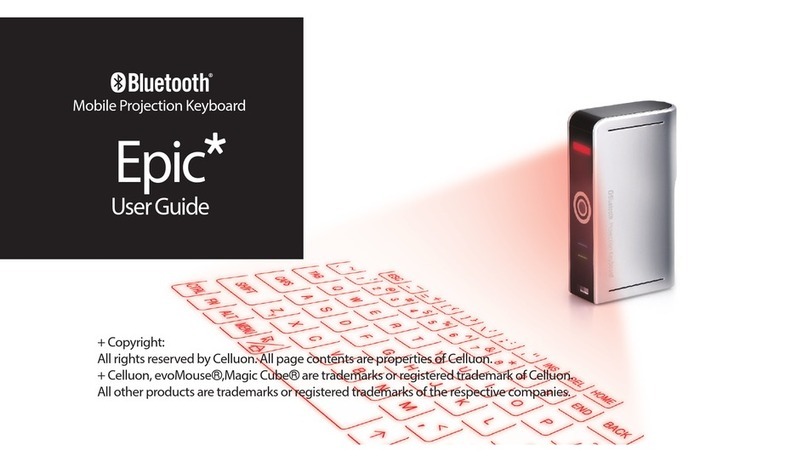 Celluon Epic User manual