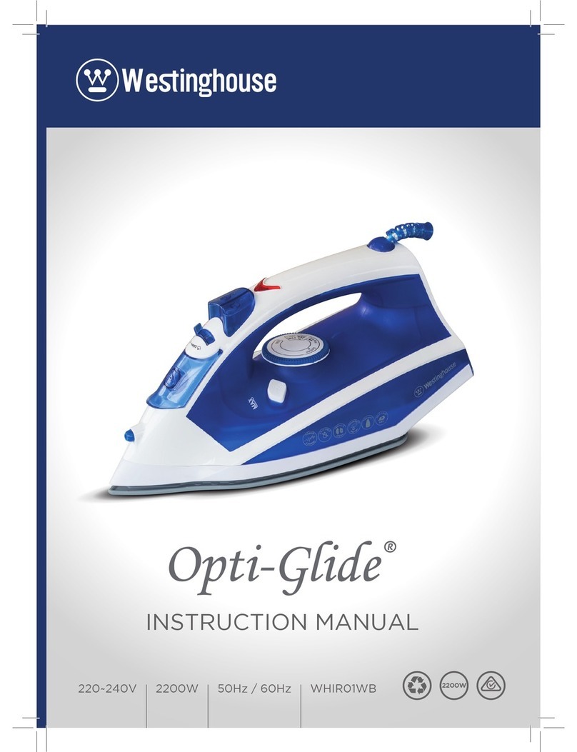Westinghouse opti-glide WHIR01WB instruction manual