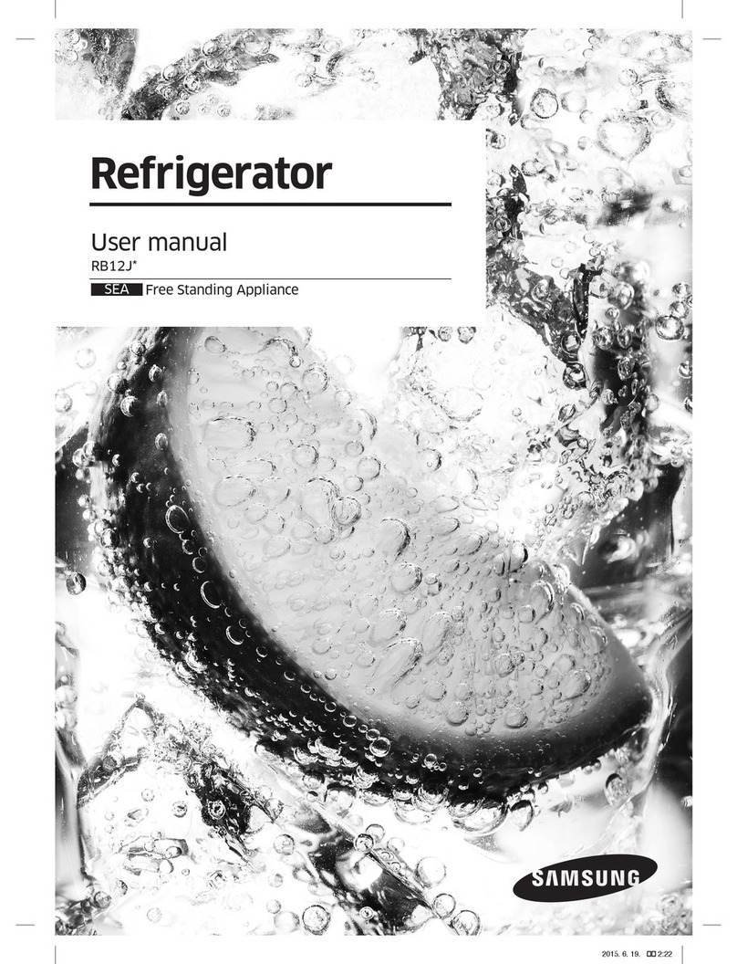 Samsung RB12J SERIES user manual