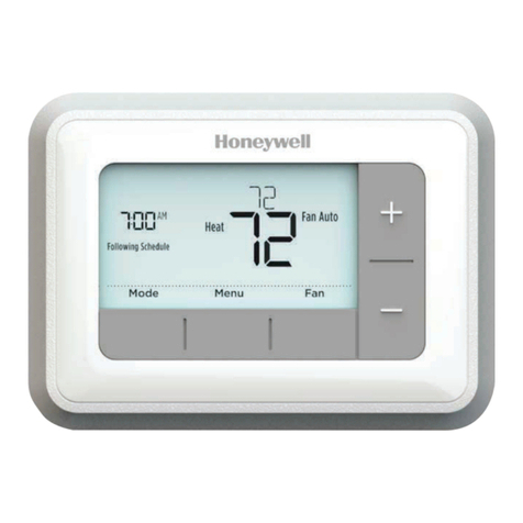 Honeywell RTH7500 Series User manual Honeywell RTH7500 Series User manual