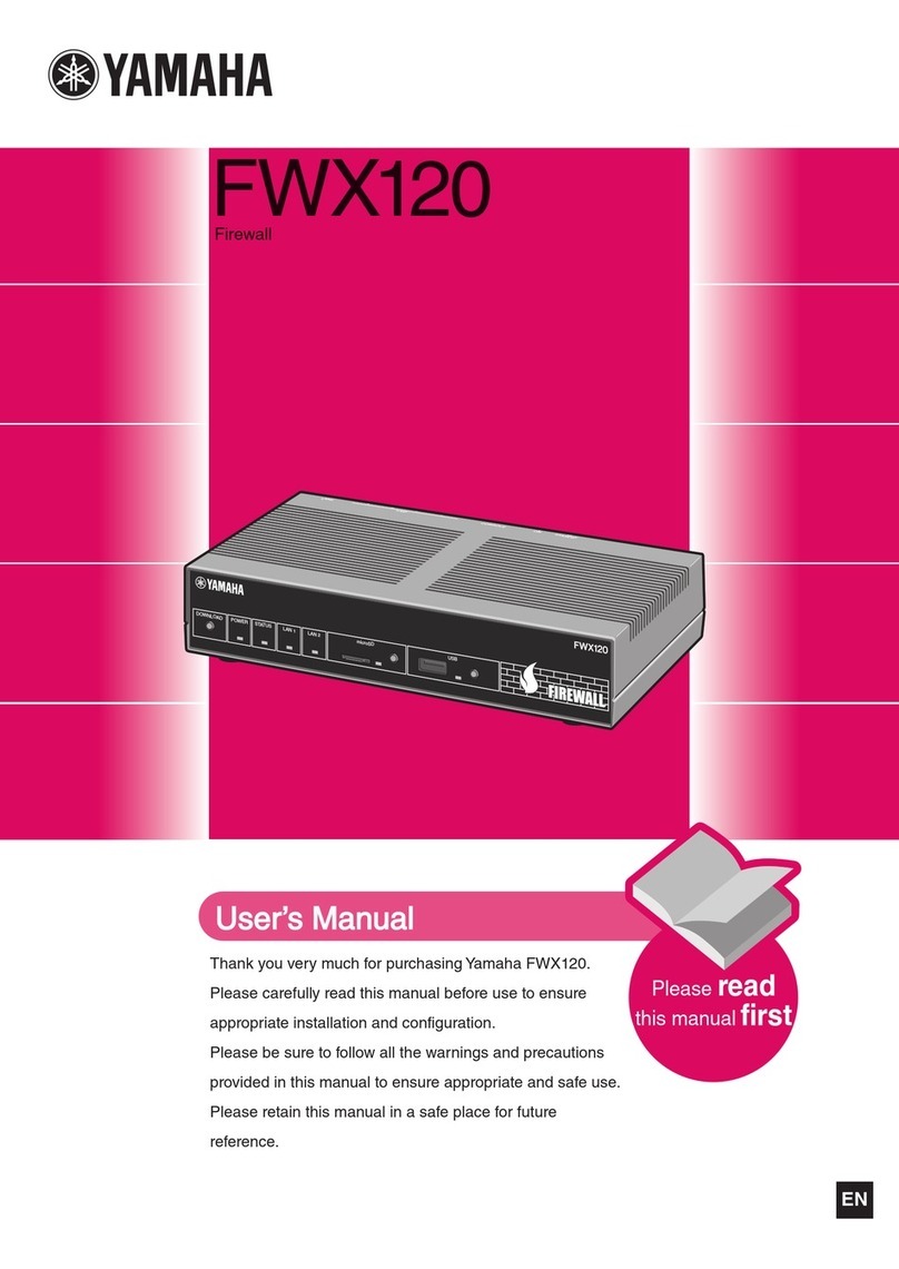 Yamaha FWX120 user manual