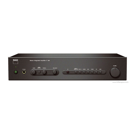 NAD C300 User manual