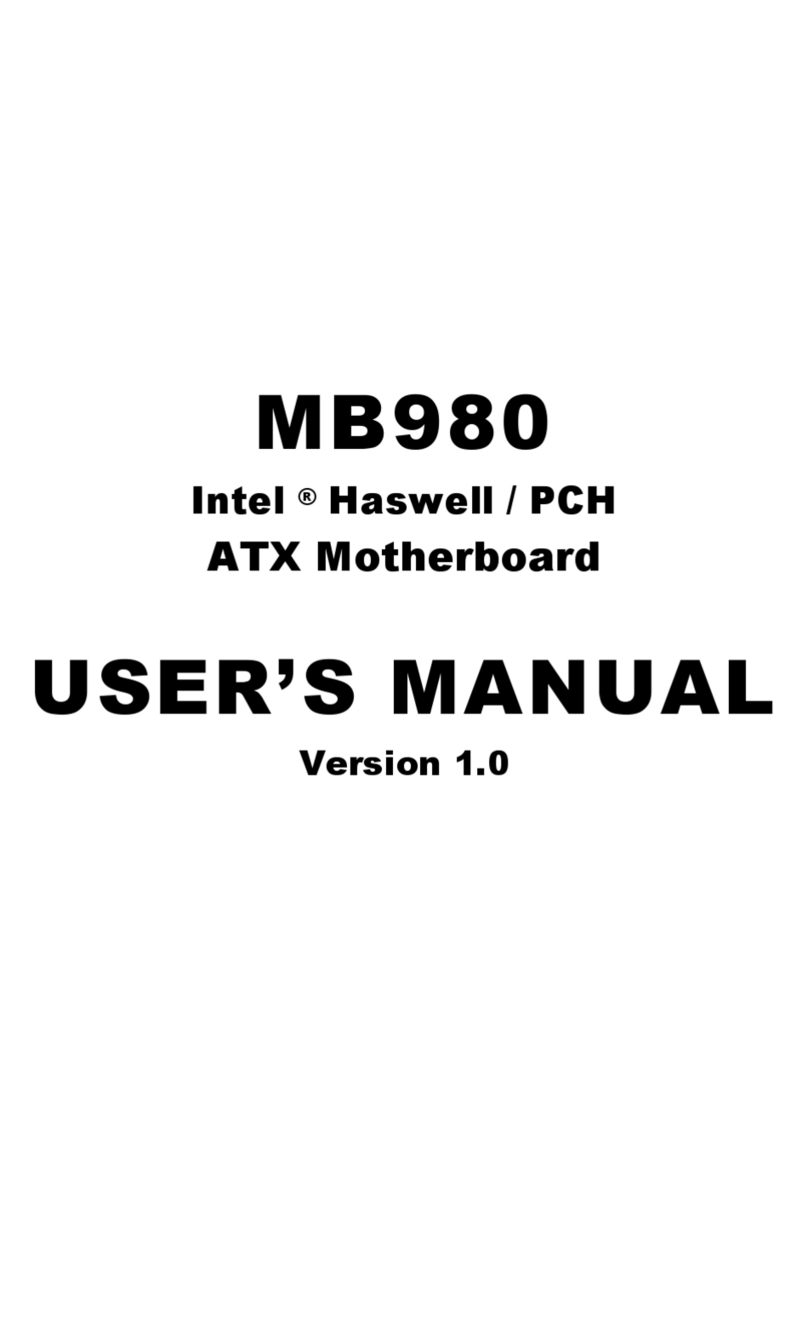 IBASE Technology MB980 user manual