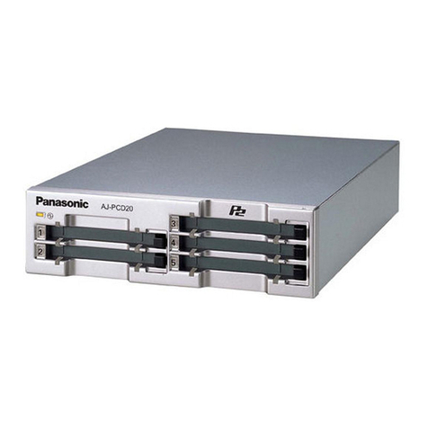 Panasonic AJ-PCD20EJ operating instructions
