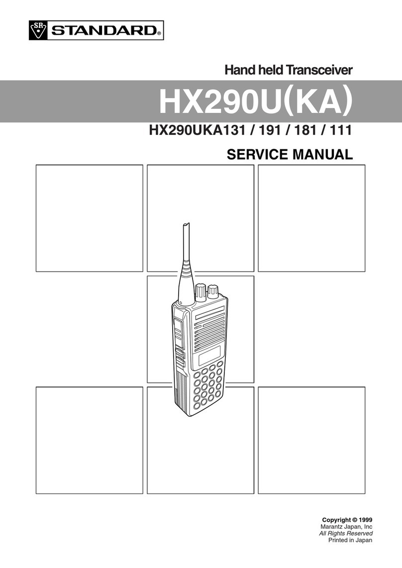 Standart HX290UKA User manual