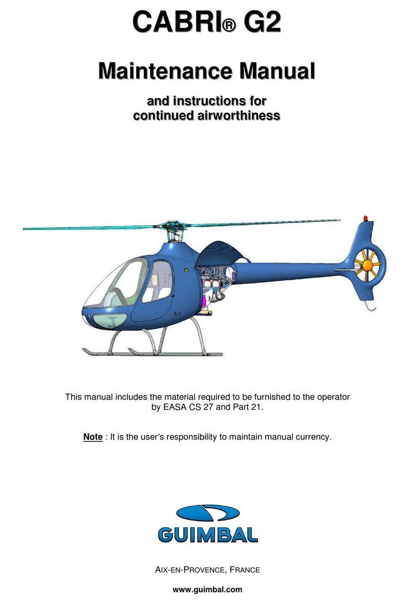 Guimbal Cabri G2 Maintenance manual