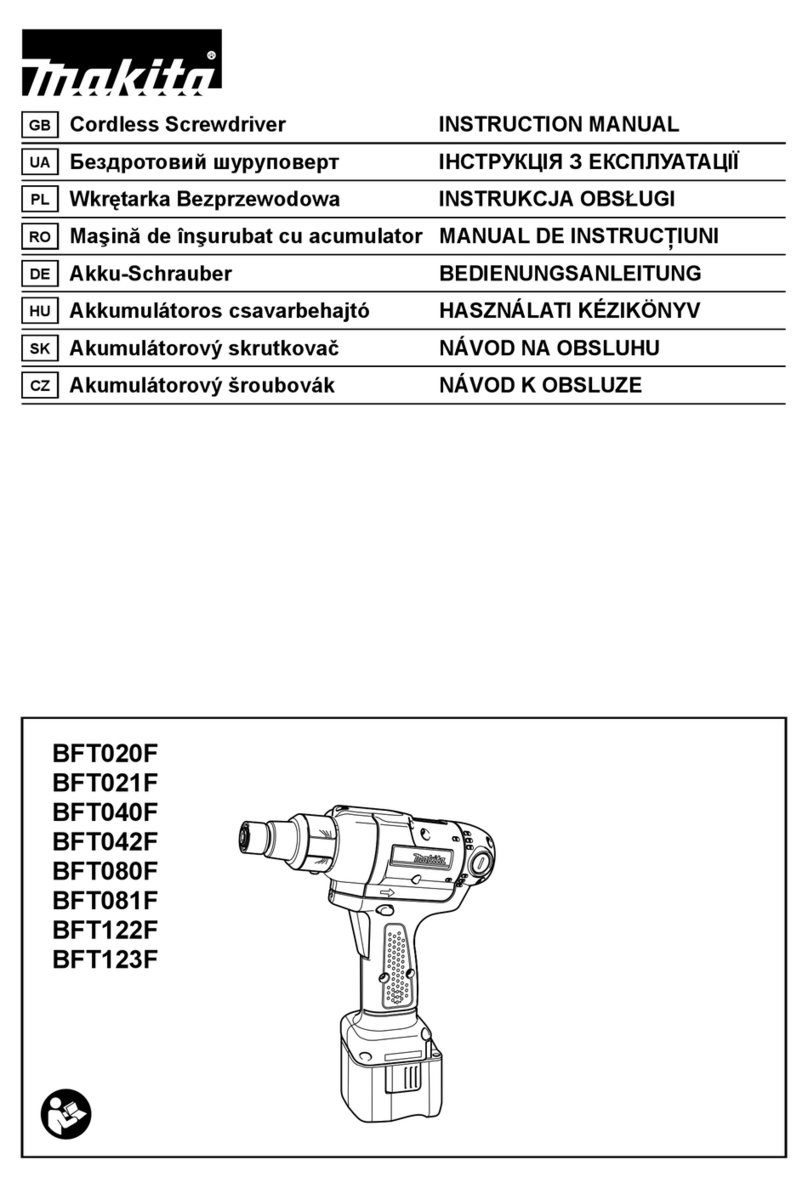 Makita BFT123F User manual