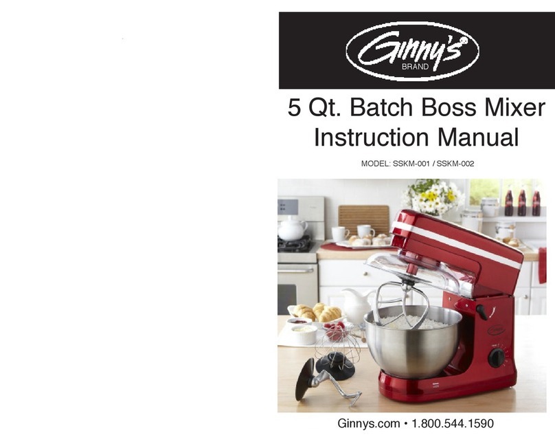 Ginnys SSKM-001 instruction manual
