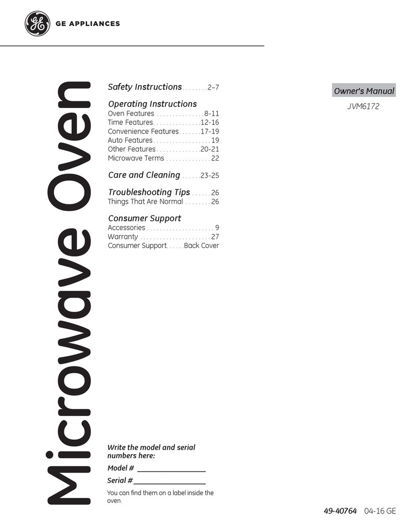 GE JVM6172 User manual