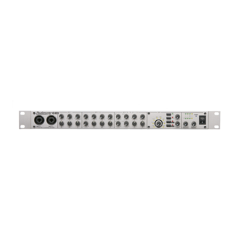 Studiomaster C3X User manual