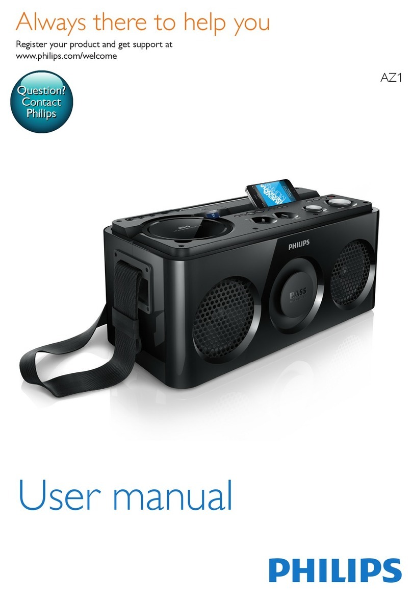 Philips AZ1 user manual