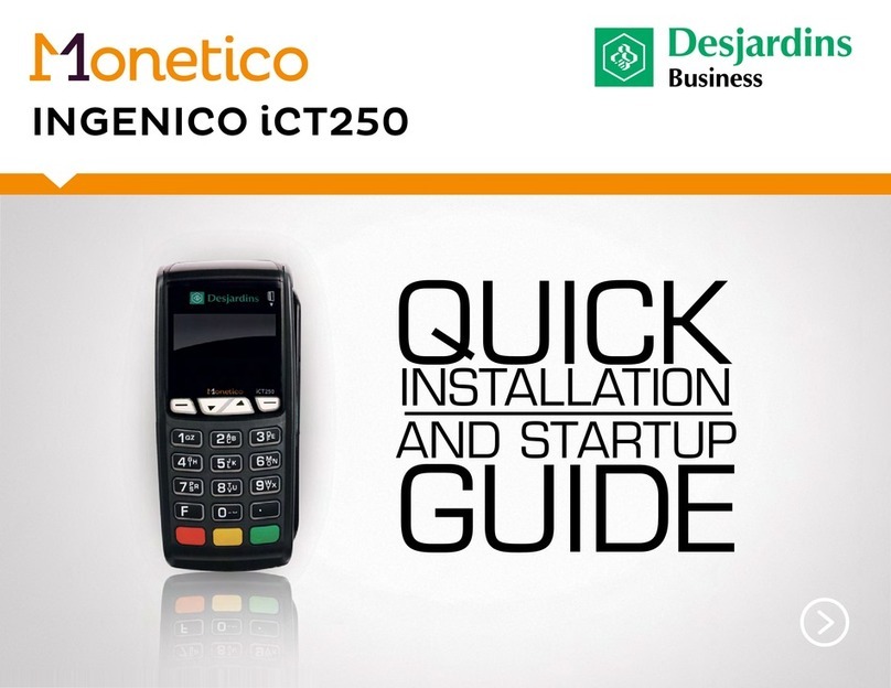 Ingenico PAYZONE iCT250 Original operating instructions