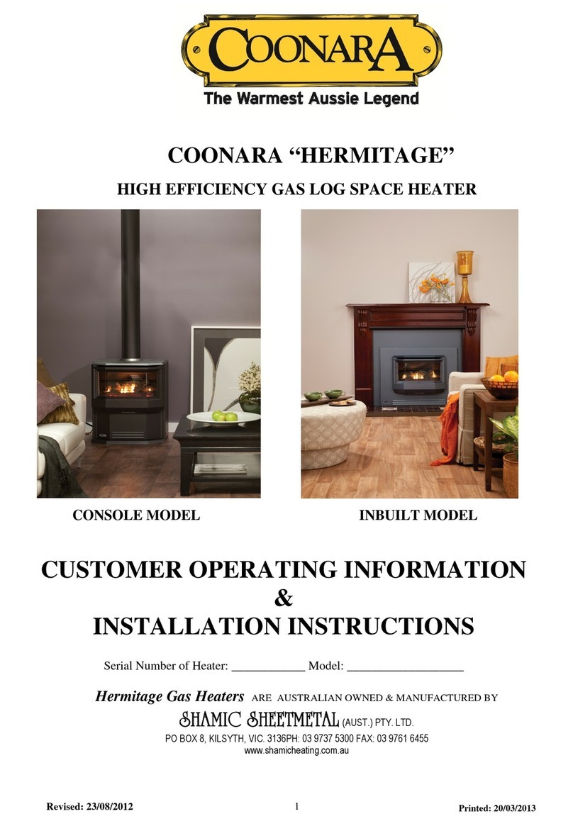Coonara INBUILT User manual