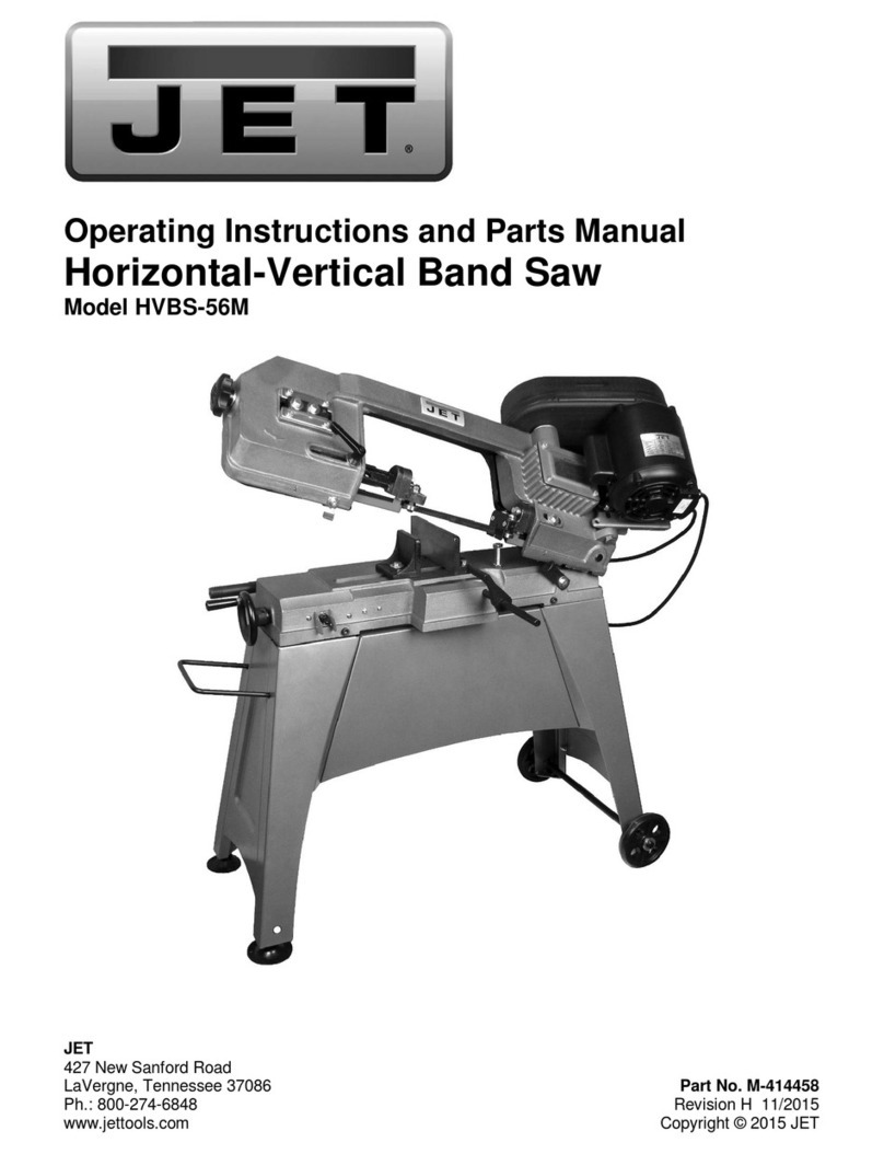 Jet HVBS-56M Service manual