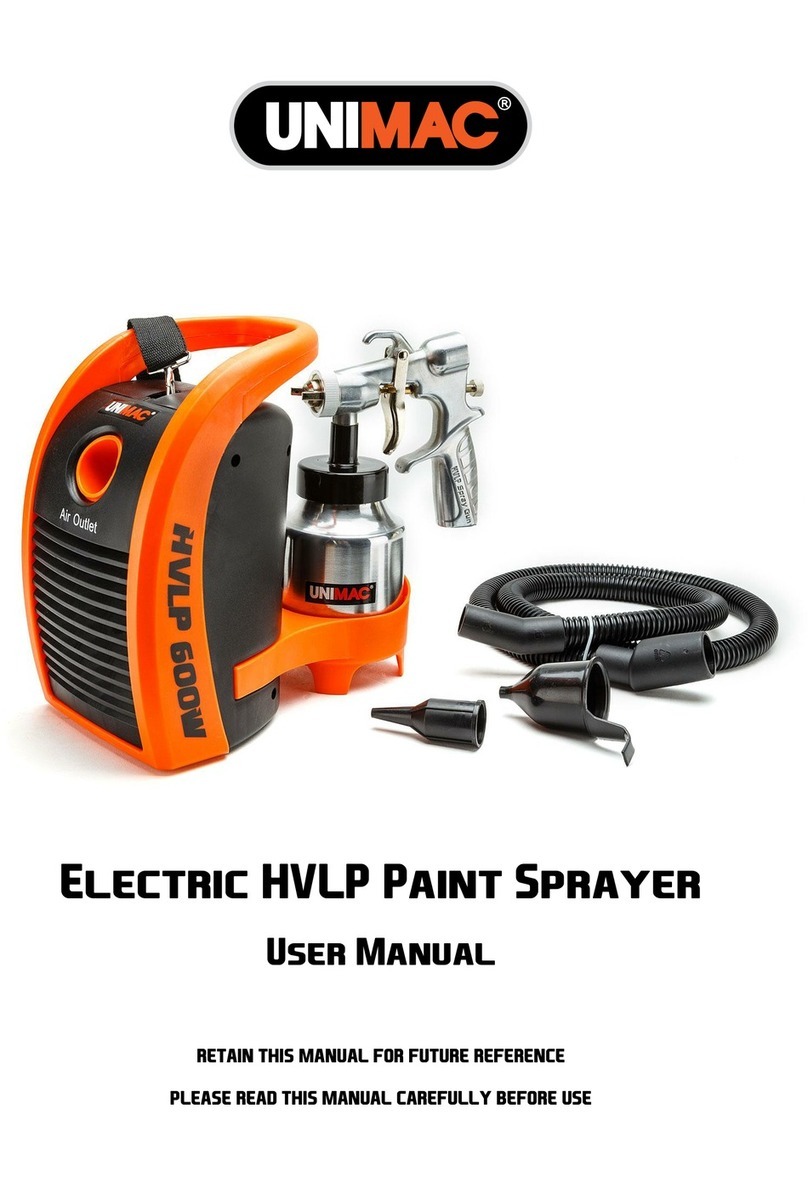 Unimac HVLP user manual