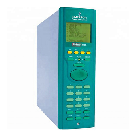 Emerson FloBoss S600 instruction manual