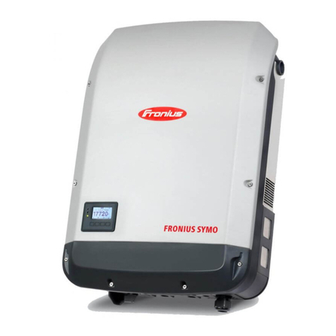 FRO­NIUS Symo Hybrid 3.0-3-S operating instructions
