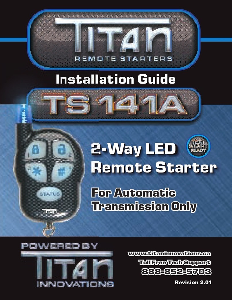 Titan TS 141A User manual