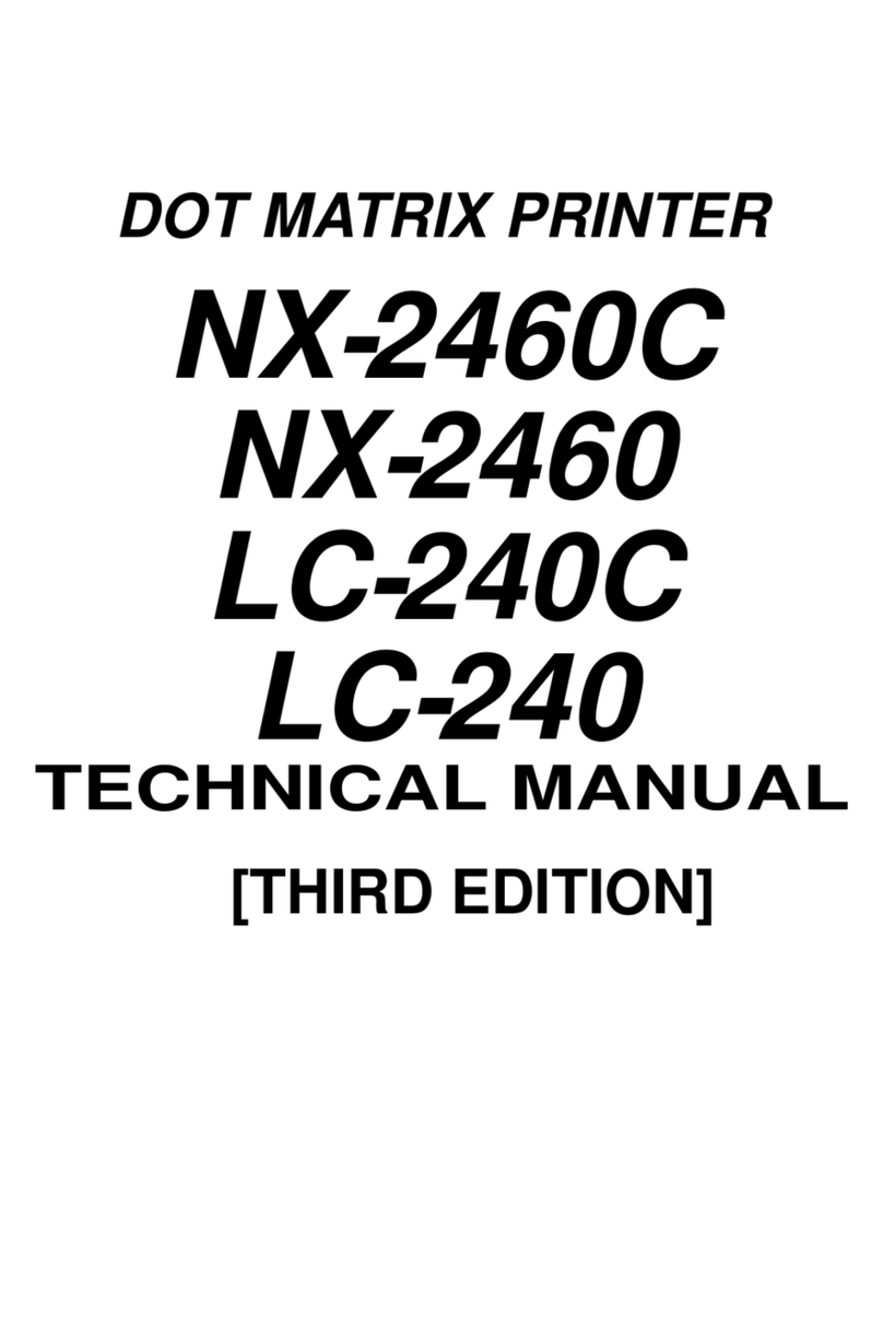 Star Micronics NX-2460C User manual