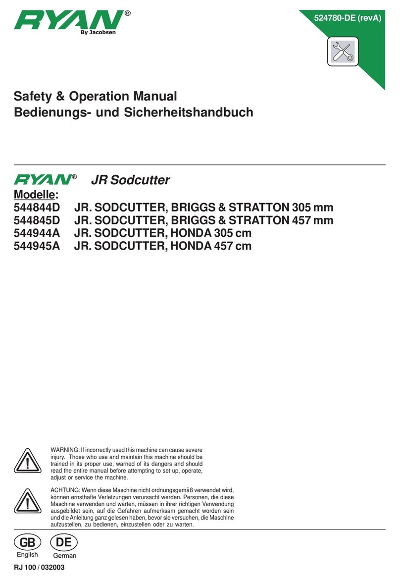 ryan 544945A JR. SODCUTTER Guide ryan 544945A JR. SODCUTTER Guide