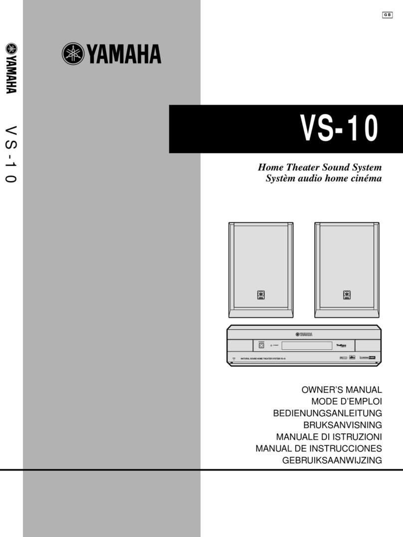 Yamaha VS-10 owner's manual