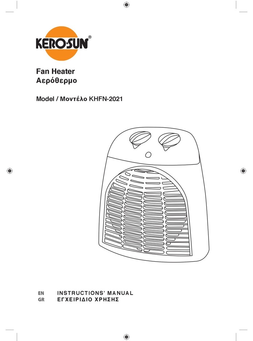 Kero-Sun KHFN-2021 User manual