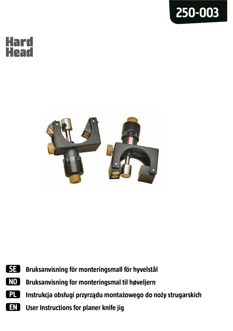 Jula Hard Head 250-003 User instructions