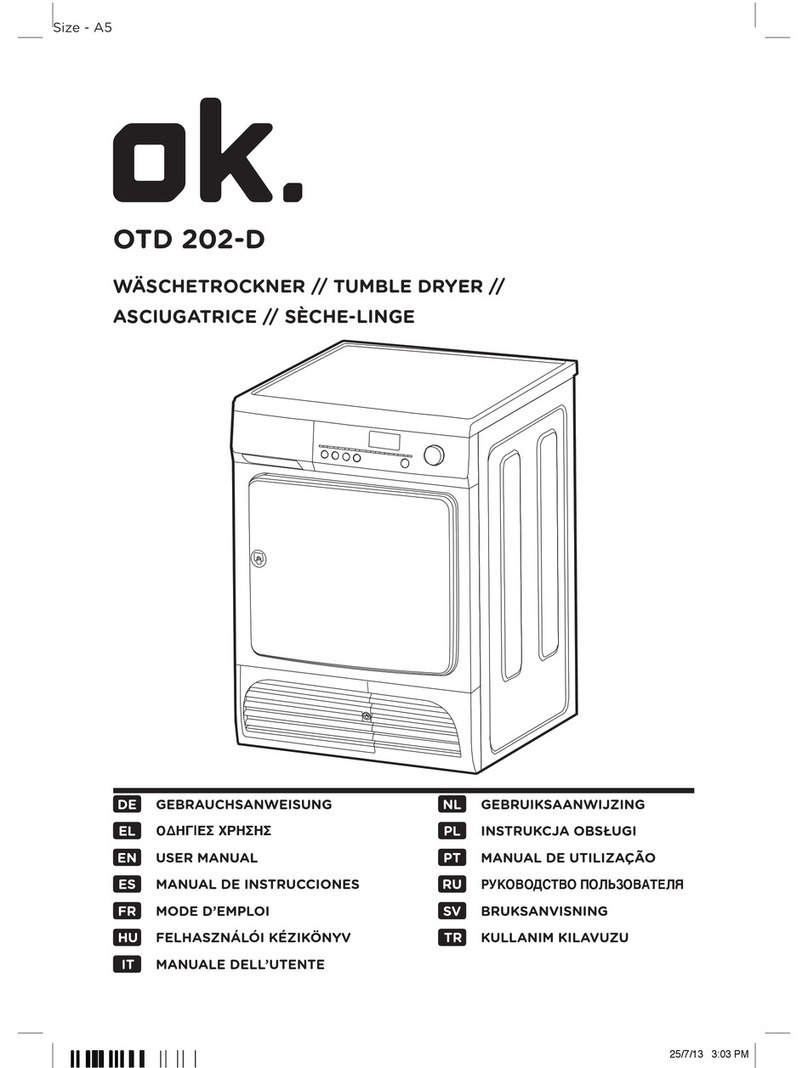 O.K. OTD 202-D user manual