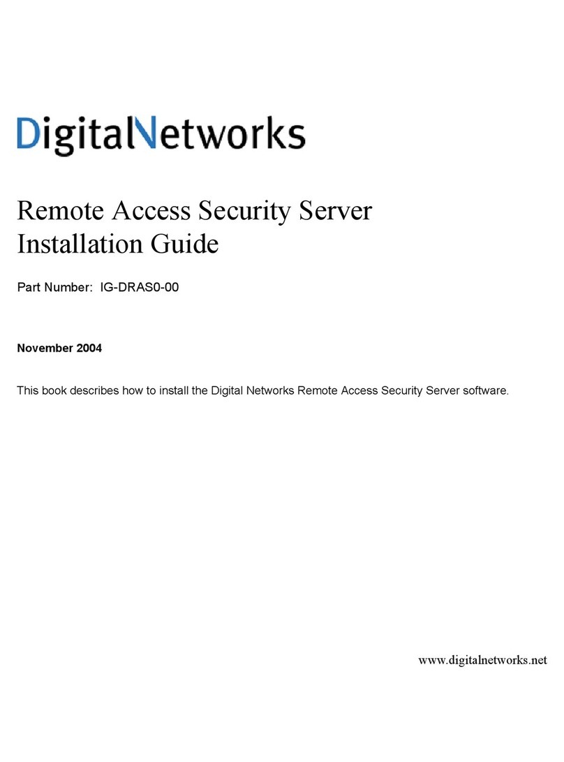 Digital Networks IG-DRAS0-00 User manual