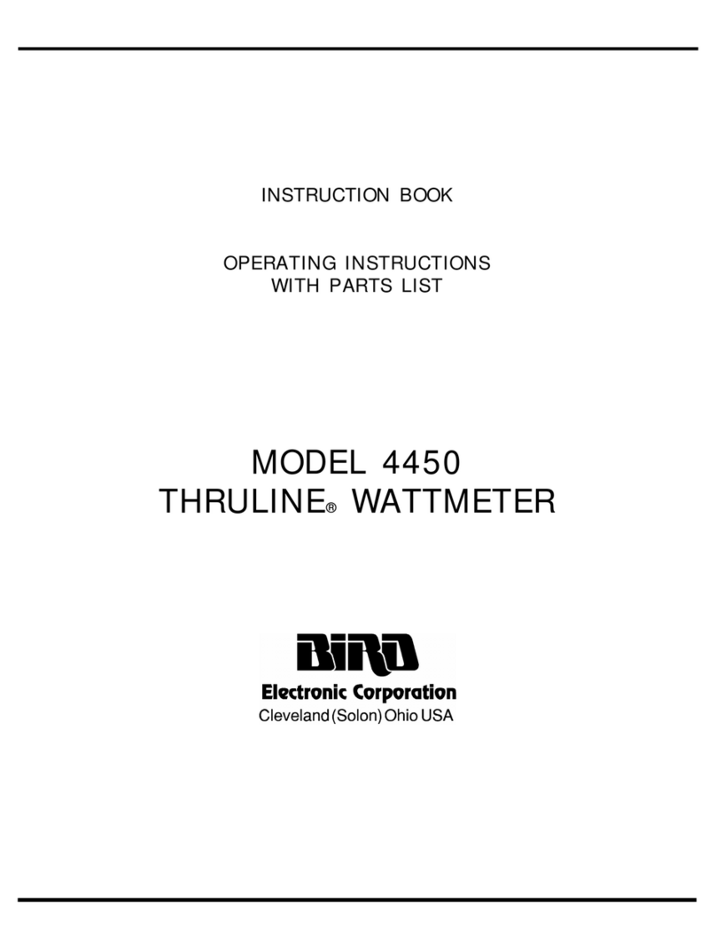 BIRD THRULINE 4450 Datasheet